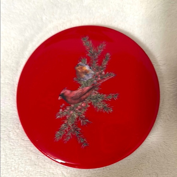 6) COASTERS- Red Set of 6 w/holder
Acrylic and resin top! Handmade - Picture 10 of 10